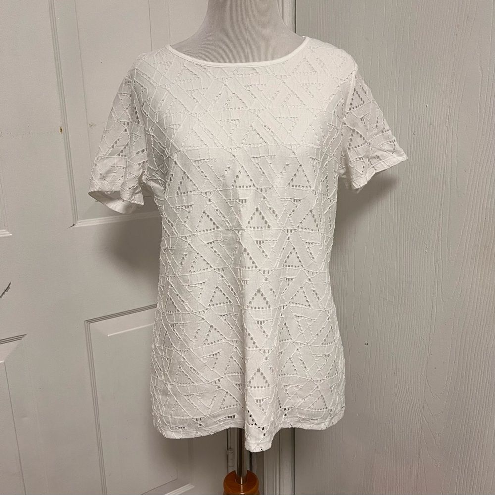 Marc New York Eyelet Top A5*